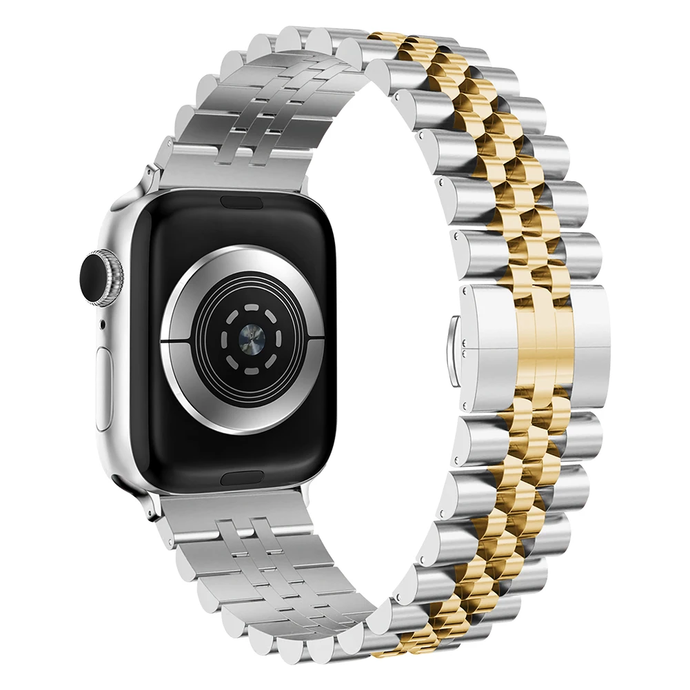 Bracelete de metal para Apple Watch, pulseira