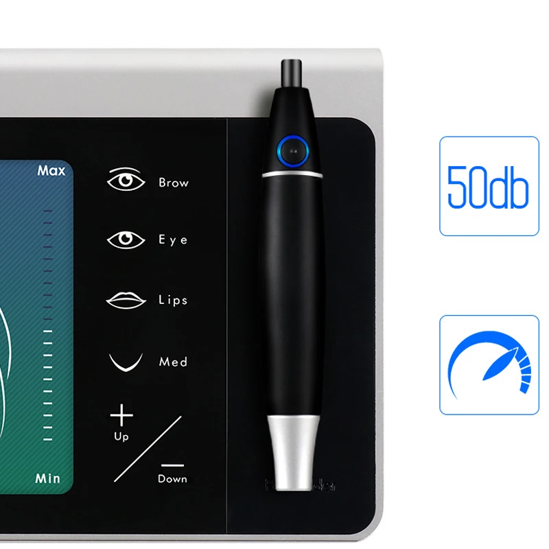 Liberty digital tattoo machine dermographe eyebrow permanent makeup machine with needle pen portabl