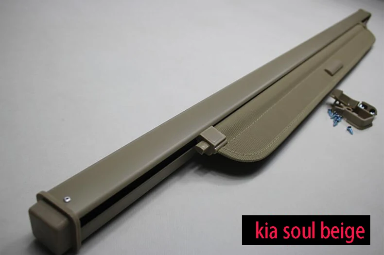 Занавес багажника автомобиля специально для kia soul 2008 2009 2010 2011 2012 2013 1-го поколения - Цвет: Армейский зеленый