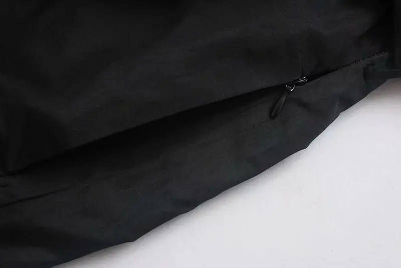 Za Черное длинное платье с поясом-бабочкой, женское повседневное Свободное платье с v-образным вырезом и рукавом-фонариком, большие размеры, vestido mujer