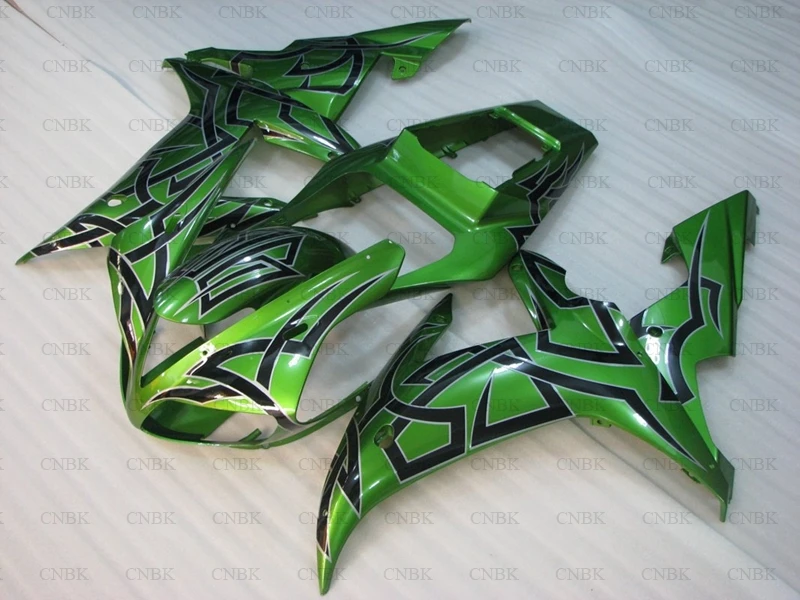 Body Kits for YZFR1 02 Full 2003 YZF R1 Fairing 2002 - Green Black | Автомобили и мотоциклы