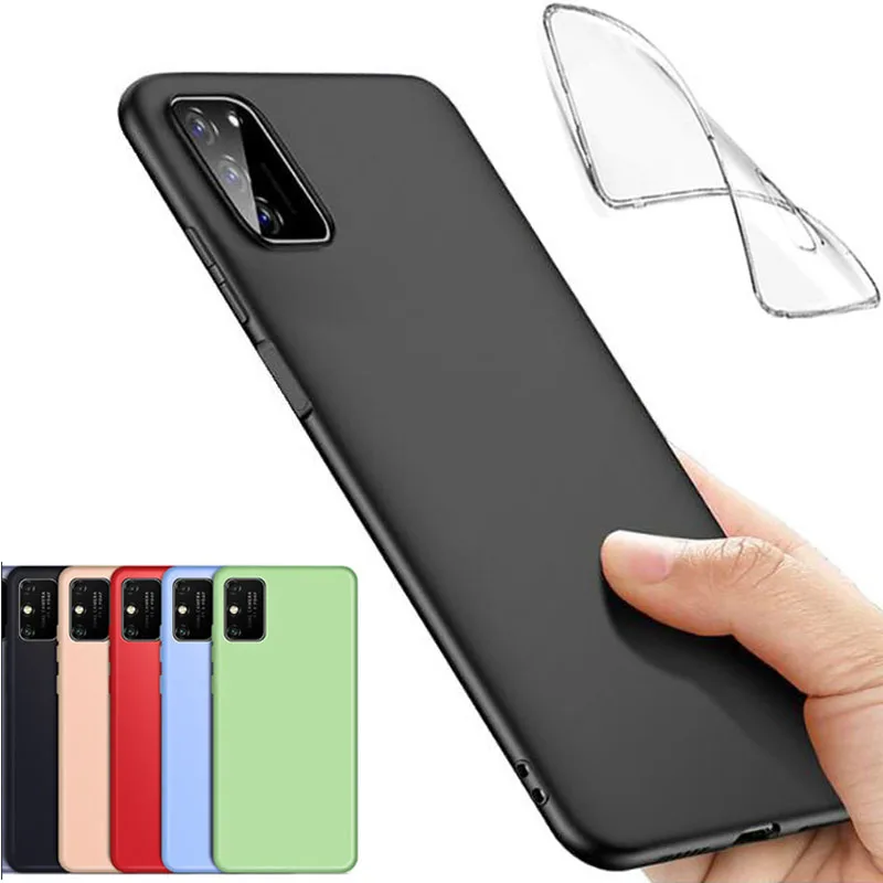 Soft Cover Per Samsung Galaxy Note 20 Più Il Caso Di Viola Giallo Custodia In Silicone Trasparente Per Samsung Galaxy Note 20 Più Copertura