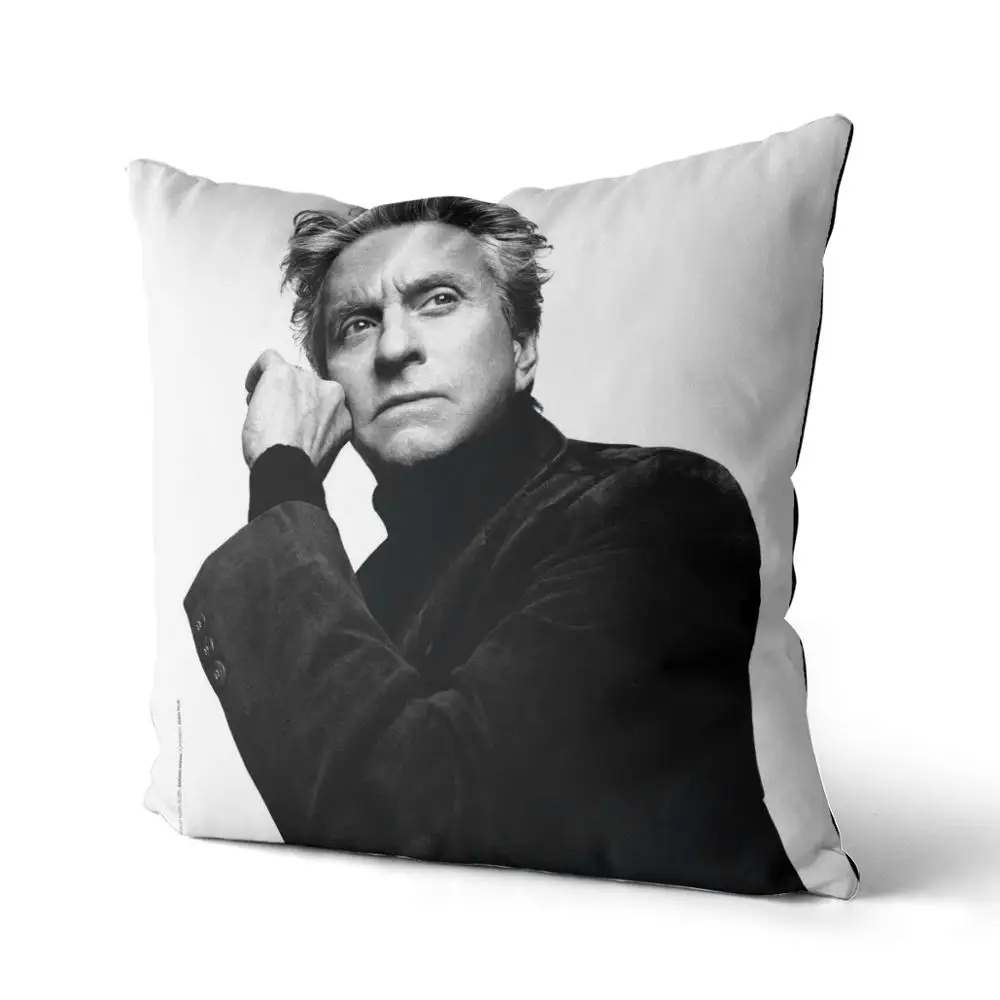 Майкл Дуглас хлопчатобумажная парусиновая Наволочка на заказ наволочки для