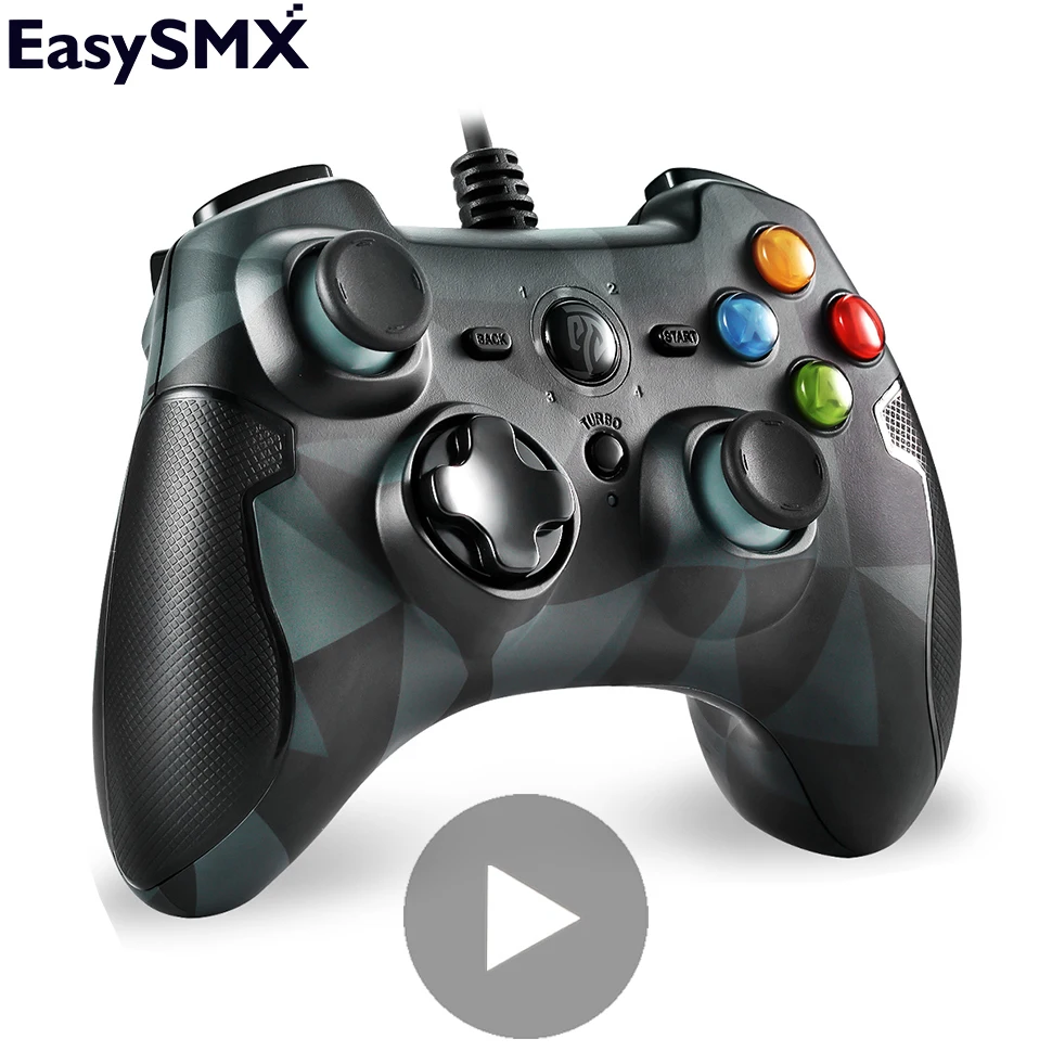 USB геймпад джойстик для PS3 телефона Android ПК Mi Smart tv Box компьютерный игровой коврик