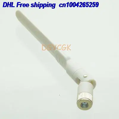 

DHL 50pcs Antenna 2.4/5/5.8GHZ Dual Wide Band RPSMA male Tilt-Swivel For Wifi white antenna 22-a