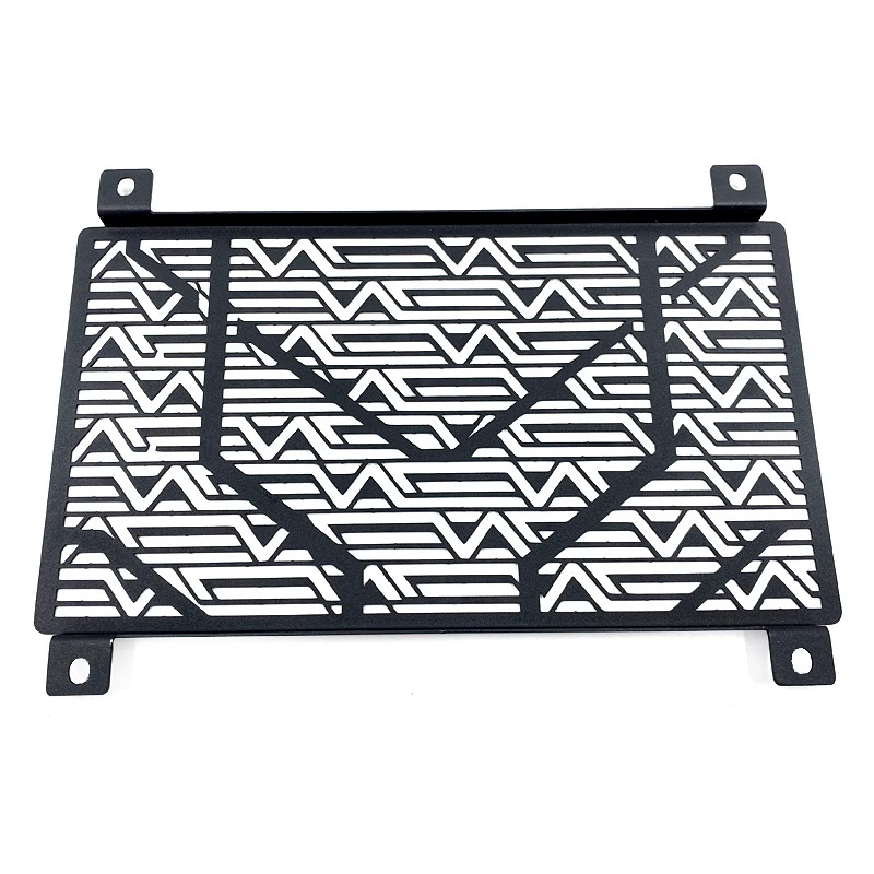Motorbike Radiator Water Cooler Grille Guard Grill Cover Protector Steel Black For KAWASAKI Ninja 400 Z400 2018 2019  (7)