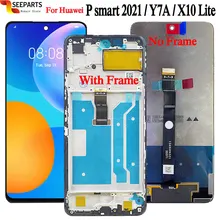 Yeni Huawei P akıllı için 2021 LCD ekran dokunmatik ekran Digitizer meclisi 6.67
