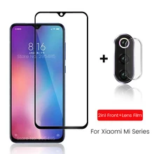 2-в-1 камера Стекло для xiaomi mi 9 lite Honor 9 lite светильник защитная пленка из закаленного стекла на xio mi 9 se 9t pro 9se mi 9 lite mi 9se mi 9 mi 9t объектив пленка