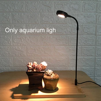

USB Powered Full With Wood Board Waterproof 5W Fish Tank Home Heat Insulation Anti Insect Aquarium LED Light Succulent