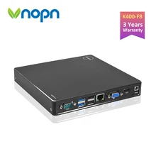 K400F8 AMD LX-420 четырехъядерный 2,0 ГГц мини-ПК с вентилятором Windows 10 DDR3 8G SSD 256G настольные компьютеры 1000Mbps LAN 8* USB HDMI офисный компьютер