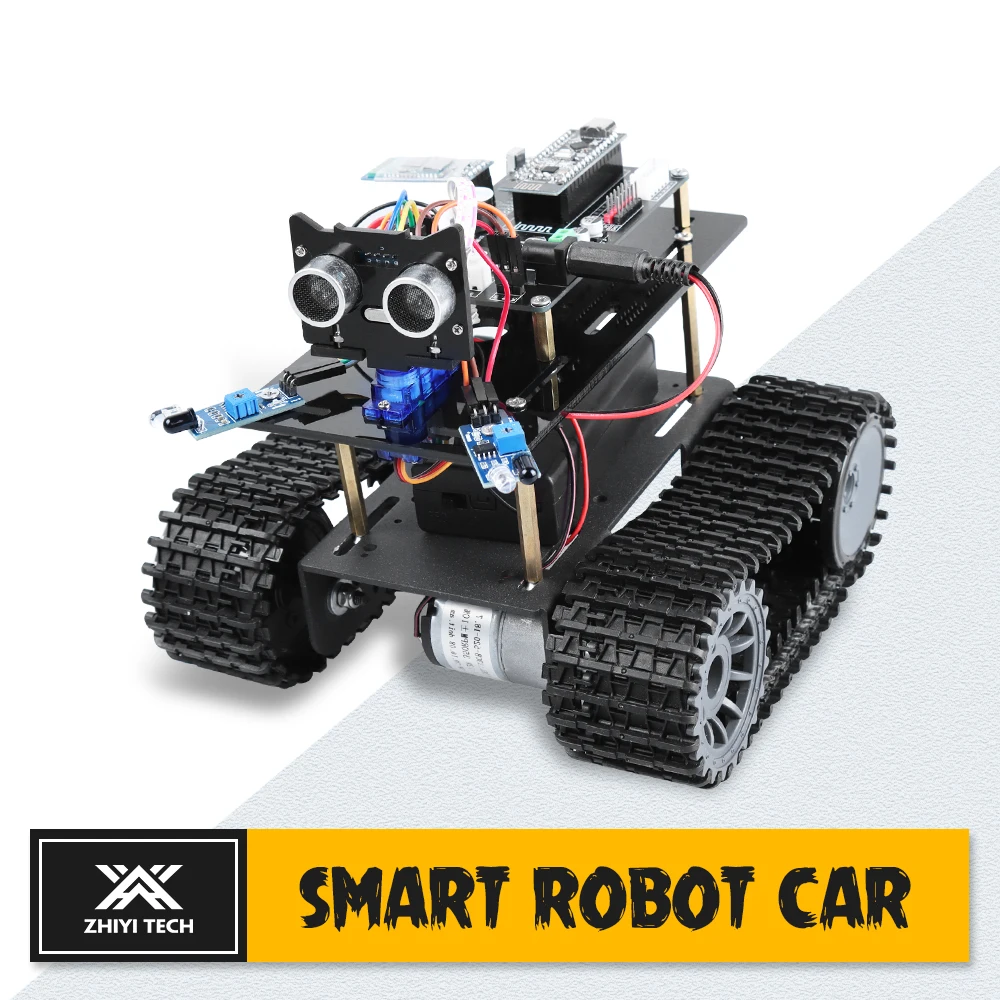 DIY Robot Car Kit for Arduino Starter Programming Stem For Nanobot 3.0 Smart Learning Kits with Chassis Ultrasonic Module | Электронные