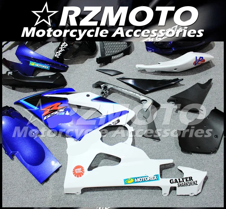ABS мотоцикл обтекатель комплект для SUZUKI GSXR1000 K5 2005-06 год кузов литья под давлением Магазин № 1050