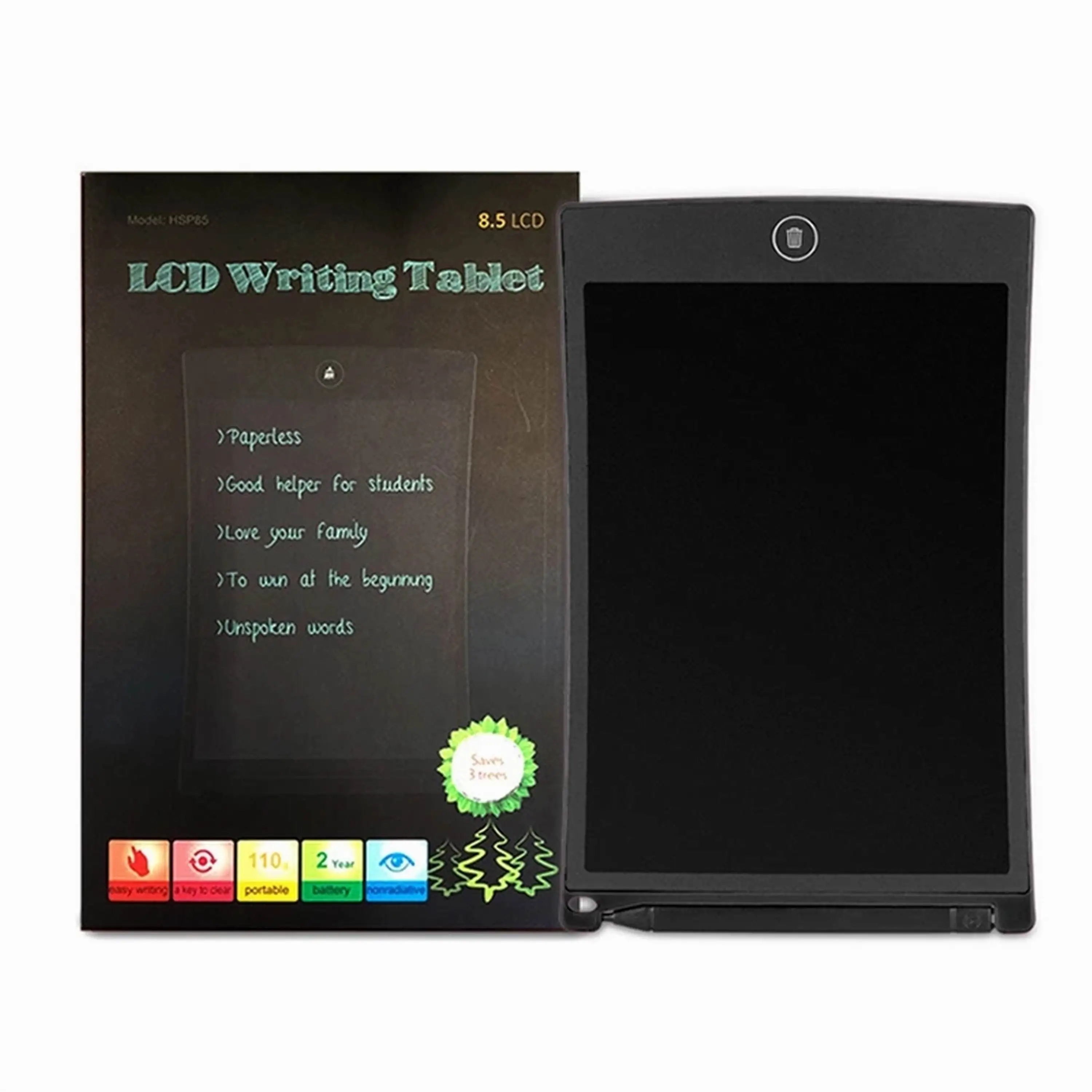 6.5/8.5/10/12 Inch Lcd Digital Drawing Board Kids Portable Mini