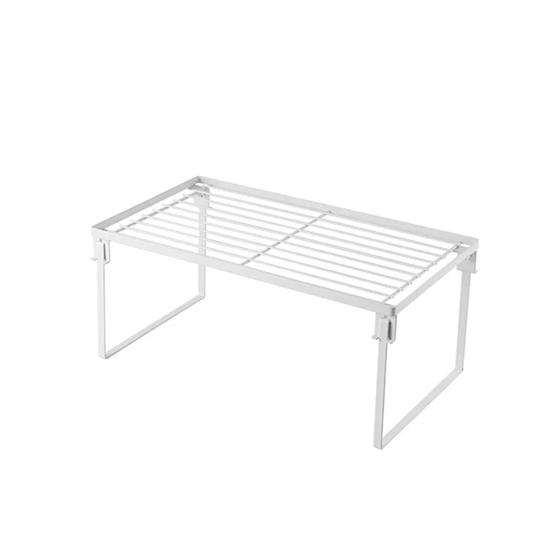 Fold Iron Dishes Drying Dish Rack Stainless Steel Over Sink Drain Shelf Kitchen Storage Countertop Bowl Utensil Holder Organizer