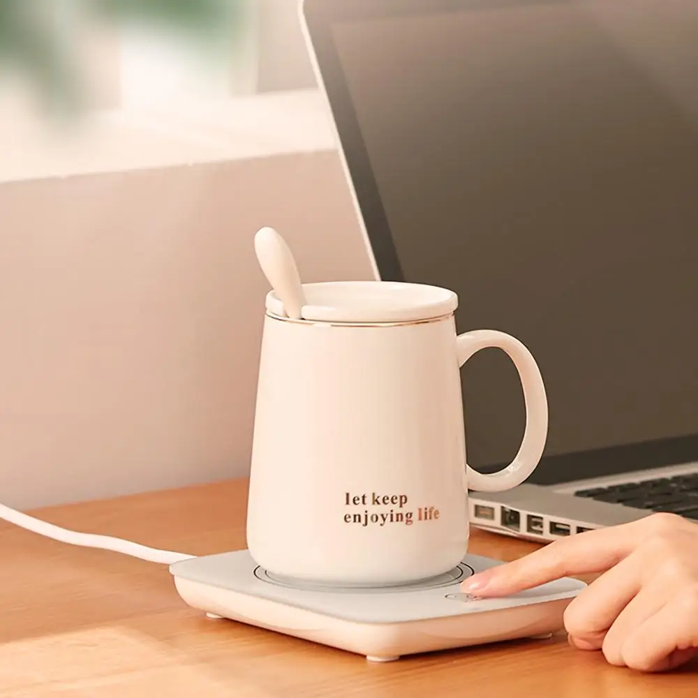 

Cup Warmer, Smart Coffee Warmer, Desktop Heated Coffee and Tea, Electric Cup Beverage Warmer Plate
