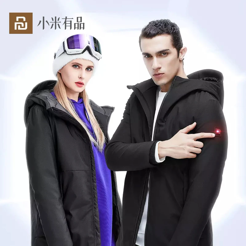 

YouPin Supai Heated Goose Down Jacket Ultralight Men Women Intelligent Temperature Control Hydrophobic Antifouling Waterproof