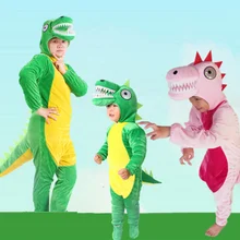 Рождественский детский милый костюм динозавра тираннозавра из мультфильма; вечерние костюмы для костюмированной вечеринки; детская игра; детский Подарочный костюм