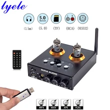 

Lyele Bluetooth 5.0 Vacuum Tube Preamplifier HiFi Stereo Receiver USB Player Audio Headphone Amplifier NE5532P Sound Amplifier