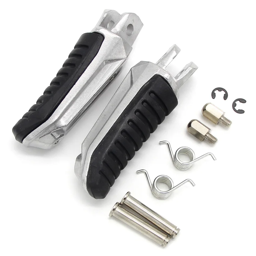 Motorcycle Footrests Foot pegs Front For Suzuki GW250 Inazuma SFV650 SV1000 GSX1300R Hayabusa GSX1300 GSXR250 GSXS750 TL1000 motorcycle accessories motorcycle footrests