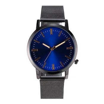 

2020 Sell Like Hot Cakes Product Steel Strip Watch Contracted Personality Men And Women Leisure Fashion Quartz Surface Design