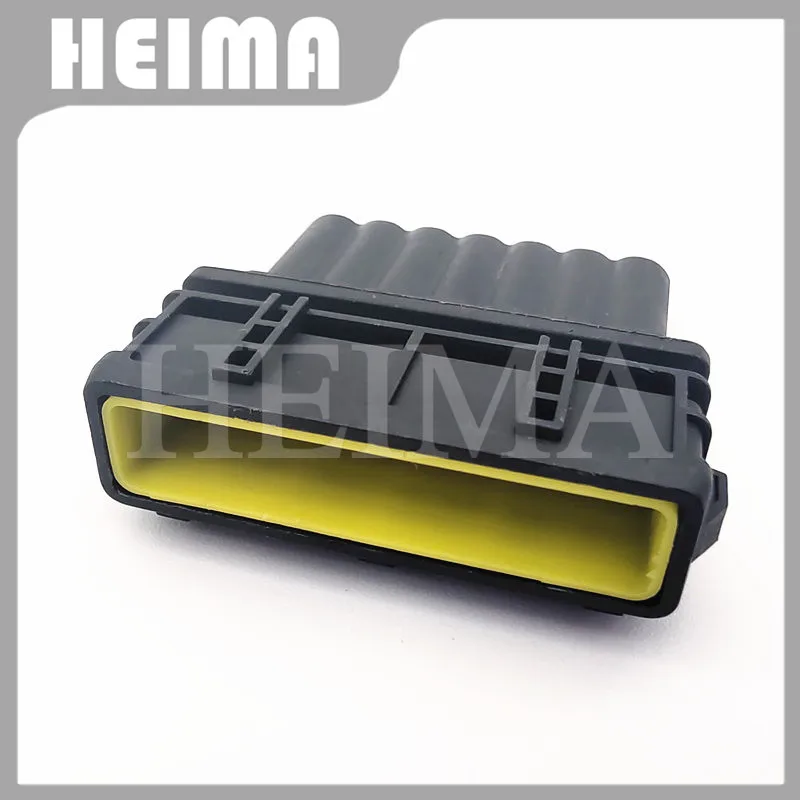 10 sets 3.5mm 7 pin way male Sealed black electrical waterproof connector assembly socket auto wire harness sensor plug for car |