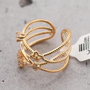 

Kelema Korean Fashion All-match Five-Pointed Star Small Star Ring Open Ring Cool Girl's Ka03657