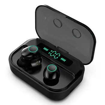 

Bluetooth headset touch digital display wireless sports waterproof TWS5.0 private model