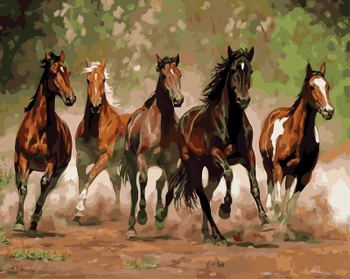 

DRAWJOY Framed Animal DIY Painting By Numbers Wall Art DIY Canvas Oil Painting Home Decor For Living Room 40*50cm
