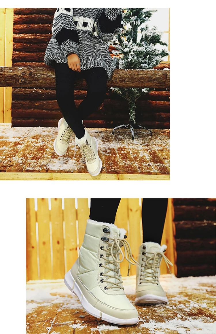 Женские ботинки; зимняя обувь; женские теплые плюшевые ботильоны; женские зимние ботинки на платформе; женская обувь размера плюс