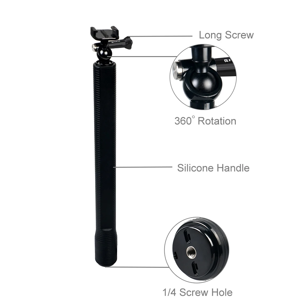 Водонепроницаемый для DJI Osmo Экшн камера алюминиевая водонепроницаемая Выдвижная