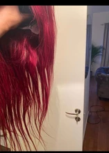 Pelucas de cabello humano rojo con encaje granate Frontal, peluca de cabello humano recto 99J 13x4, prearrancada, color cabello humano