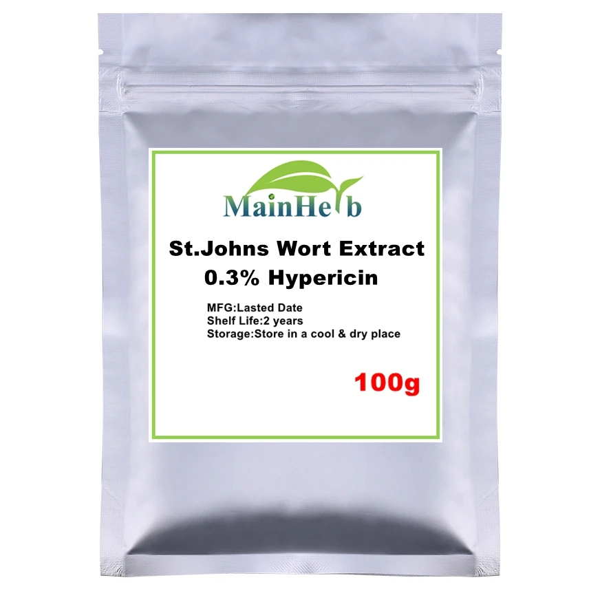 

100-1000g St.Johns Wort extract 0.3% Hypericin