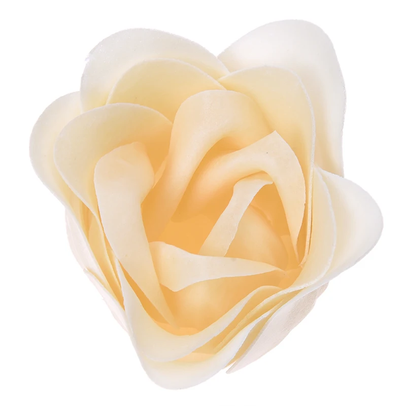 6 шт душ для купания Off цветок белая Роза Ванна мыло в форме лепестков w коробочка в форме сердца