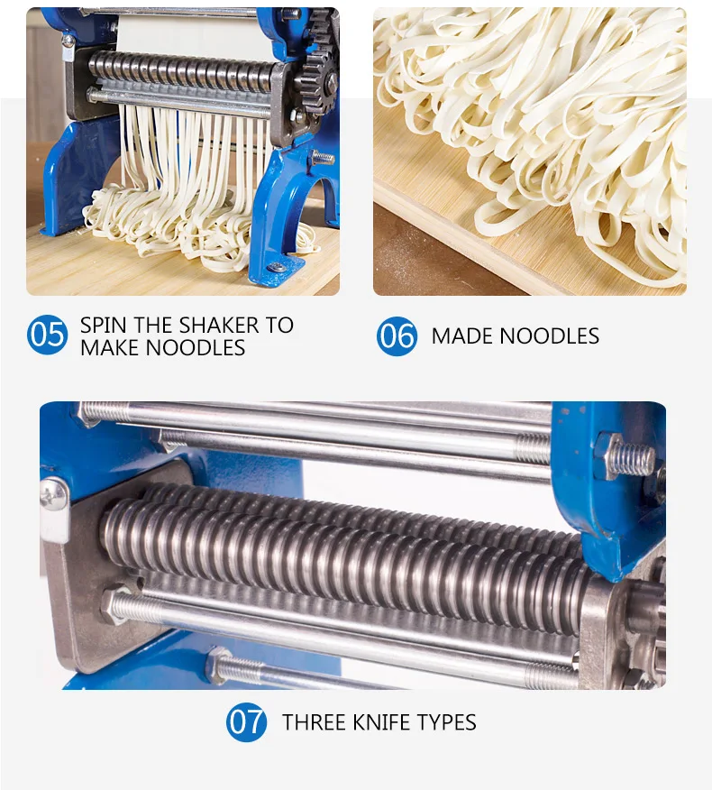 H0be309f476c2484e89057c4145e2ef65D Urządzenie do produkcji makaronu domowego ręczna maszyna do makaronu wielofunkcyjne kluski urządzenie do zwijania kluski maszyna do owijania