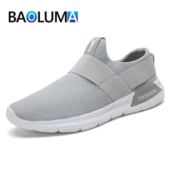 

Fashion New Men's Casual Shoes Breathable Men's Mesh Shoe Comfortable Men Sneakers Lightweight Outdoor Men's Running Shoes 39-47