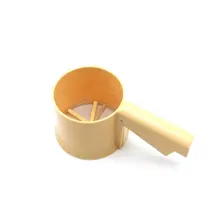 Инструмент для выпечки мука чашка-просеиватель форма механическое сито порошок сито глазурь для выпечки шейкер для сахара с ручкой