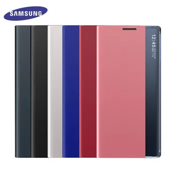 

Smart Window View Flip Case Samsung S20 S10 S8 S9 Plus Note 8 9 10 Pro S10e S7 Edge A10 20s 30 40 50 70 M31 m60s Leather Cover