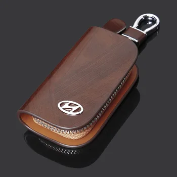 

Car Key Rings Holder For Hyundai Emblem KeyRing Styling Car Keychain Accessories For Hyundai I30 Tucson Solaris IX35 Elantra