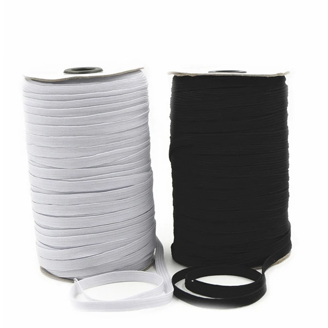 Elastic Band 1/4 inch Wide 10 yd, Stretch Strap,High Elastic Cord, for  Sewing Crafting DIY-Black