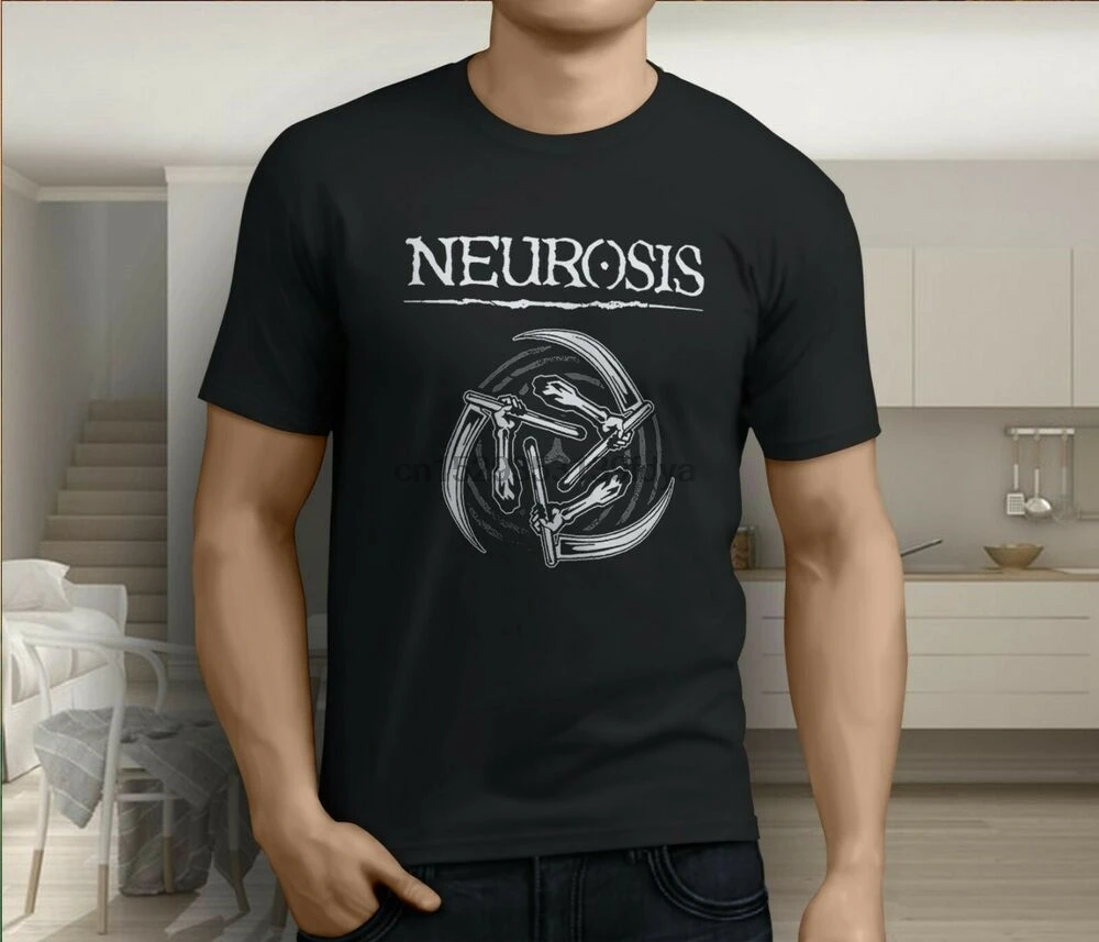 New Neurosis Times Of Grace Мужская черная футболка с металлическим альбомом размер S-3XL |