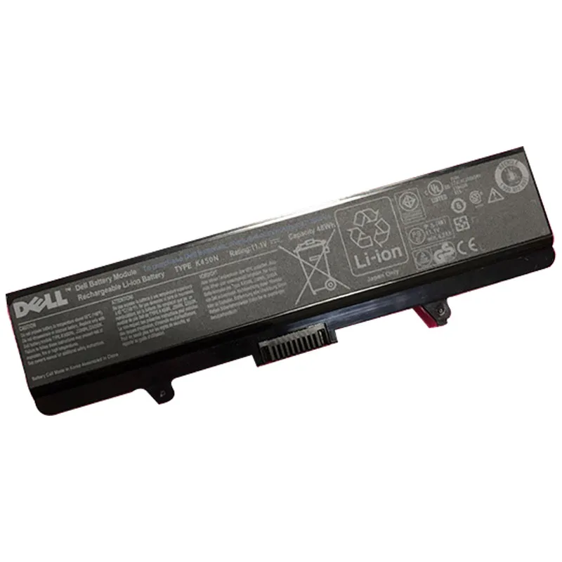New Original Laptop replacement Li-ion Battery for DELL 1525 1526 1440 1750 1545 1546 K450N X284G  HP287 M911G RN873 11.1V 48Wh