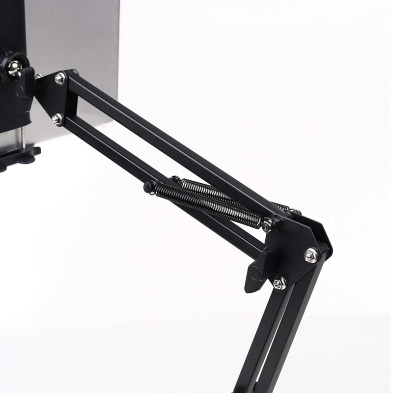 Suporte de Montagem Cantilever com Base de Metal Tripé para Ipad Desktop Ponderada Suportes Suporte Tablets Telefones Celulares - Imagem 3