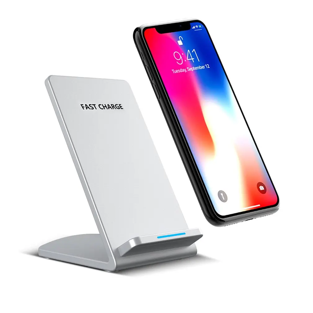 Powerport Powerwave Stand 10W Быстрое беспроводное зарядное устройство для Iphone 8/8 Plus для Iphone X/Xs/Max совместимых устройств