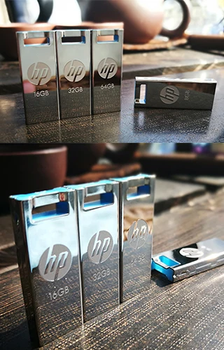 Металлический Мини USB флеш-накопитель hp V295W, память 64 ГБ, 32 ГБ, 16 ГБ, флеш-накопитель, водонепроницаемый, ударопрочный, пыленепроницаемый, для планшета, ПК, смартфона