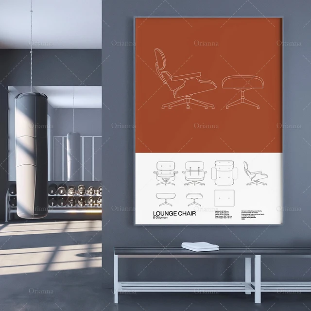 Barcelona Chair Poster: A Modern Masterpiece for Your Home