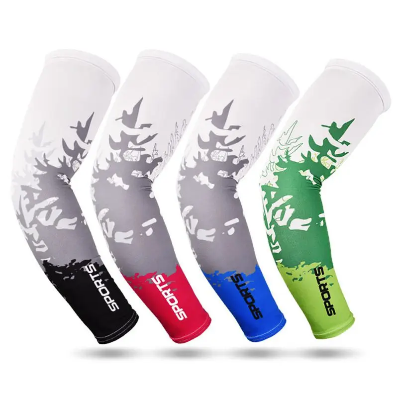 Running Arm Sleeve Breathable Sunshade Anti-slip Ice Silk Protective Bike Cycling Hand Summer Sunscreen Sportswear Accessories Running Arm Sleeve Breathable Sunshade Anti-slip Ice Silk Protective Bike Cycling Hand Summer Sunscreen Sportswear Accessories