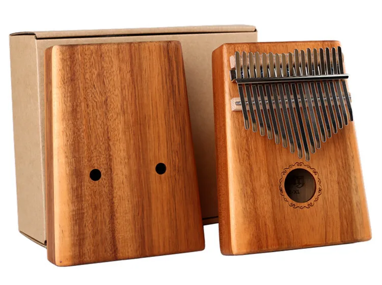 Kalimba 17 key midi клавиатура универсальная «пианино для больших пальцев» Kalimba Mbira и сумка на плечо сумка для ключей сумка-тоут