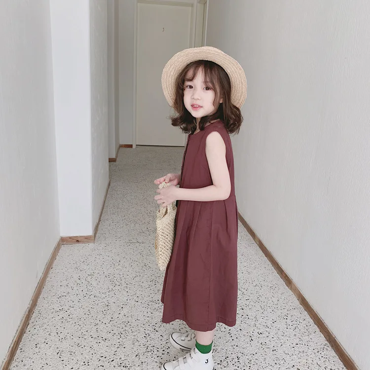 Tckids Childrenswear Customizable 19 Summer CBC Style Three-Color One-piece Wide-Leg Culottes