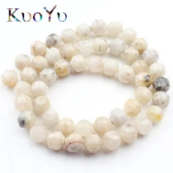 

8x8mm Natural White Agates Onyx Stone Beads Cone Cylinder Shape Loose Bead For Jewelry Making Diy Bracelet Necklace Wholesale