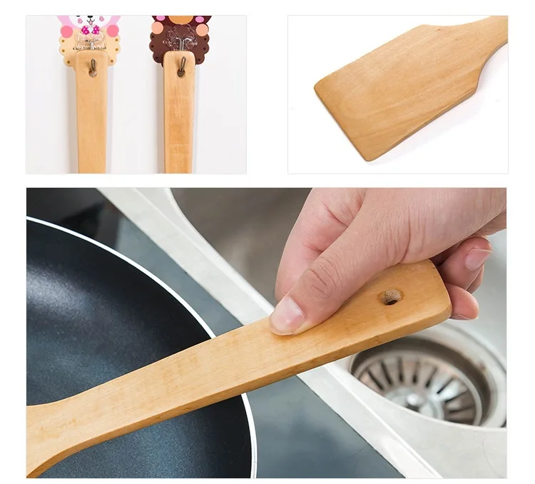 1 шт. натуральные деревянные бамбуковые палочки для суши посуда еды лопаточка